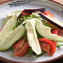 Eggplant salad (summer time only) 800yen