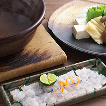 Conger Myriaster Hotpot from 1,800 yen per person( summer time only)